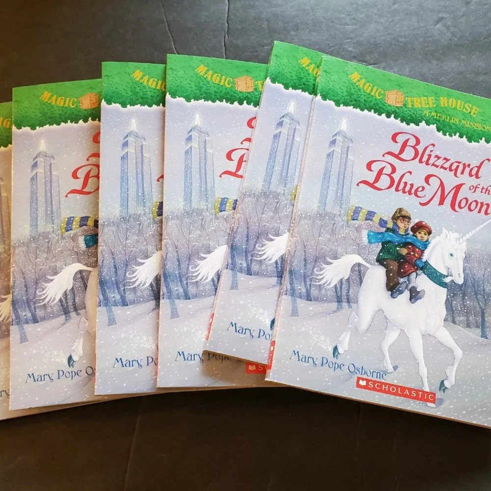 Magic Tree House - Blizzard of the Blue Moon - Lot of 6 Books